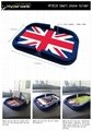 HP3518 Hypersonic TPE car union jack fabric mobile phone holder 4