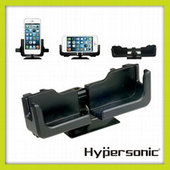 Hypersonic dashboard plastic assemble adjustable phone holder