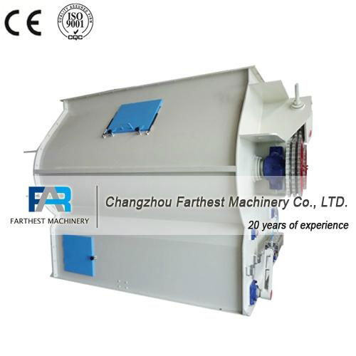 Twin Shaft Padder Mixer for Poultry Feed Mill 3