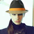 Australia imported Fashion 100%  Wool Felt Women Hat 1