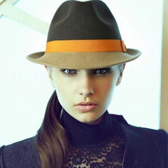 Australia imported Fashion 100%  Wool Felt Women Hat