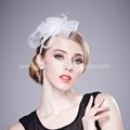 Multy-colored Hair Accesories Mini Top Hat Wholesale Lady Fascinator 2