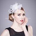 Multy-colored Hair Accesories Mini Top Hat Wholesale Lady Fascinator 3