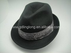 Male Gender 59cm size Wool Felt Panama Hat