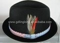  Male Gender 59cm size Wool Felt Panama Hat  4