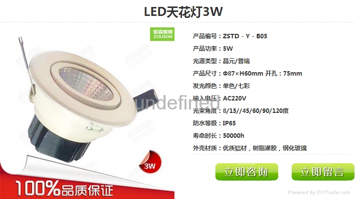 商場專用LED天花燈 5