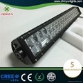 Superior quality 200W straight dual row light bars with waterproof IP67 2