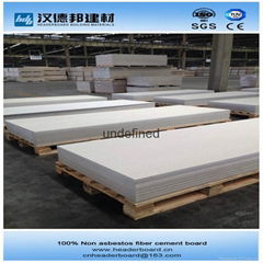 4.5*1220*2440mm fiber cement board 100% non asbestos