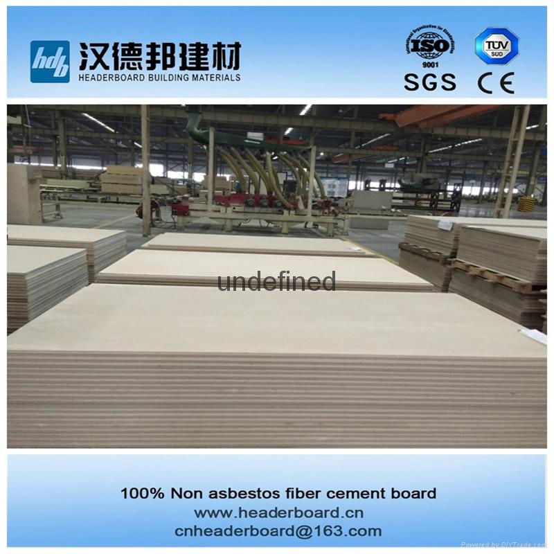 5*608*2440mm fiber cement board 100% non asbestos