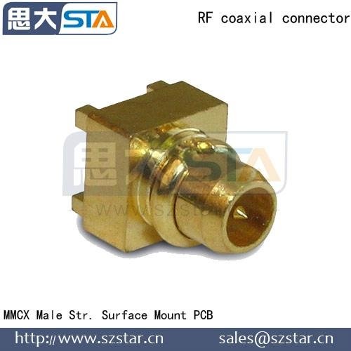 MMCX Male Plug PCB Mount Connector 3