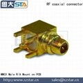 MMCX Male Plug PCB Mount Connector 4