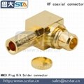 STA-MMCX Male Right Angle connector for