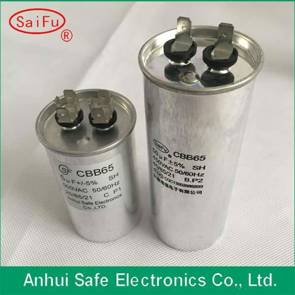 high quality ac dual capacitor cbb65 4