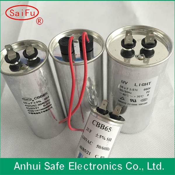 High Quality Air Conditioner Capacitor Cbb65 3