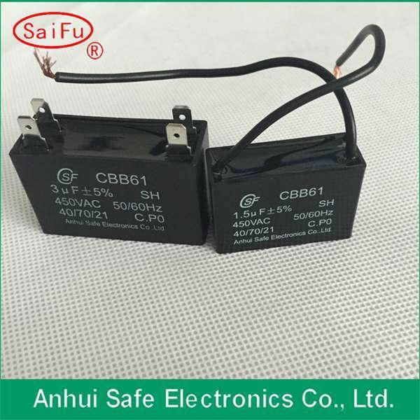 High Quality cbb61 capacitor 450v 4