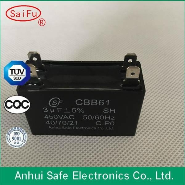 High Quality ac motor run capacitor cbb61 4