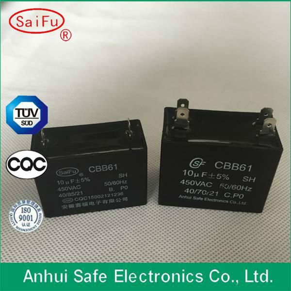 High Quality ac motor run capacitor cbb61 3