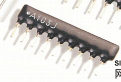 thick film network resistors