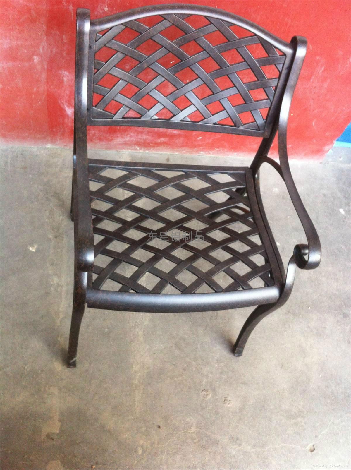 Aluminum chairs