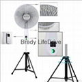 Newest popular 16 inch DC brushless fan with remote control 2
