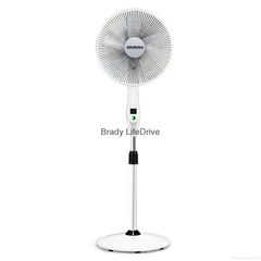 Newest Brady Infinitelycontinuously Variable Transmission Oscillating Stand Fan 