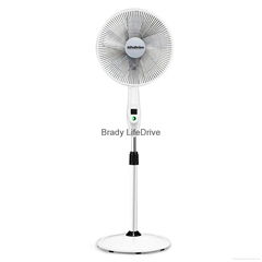 Newest Brady Infinitelycontinuously Variable Transmission Oscillating Stand Fan