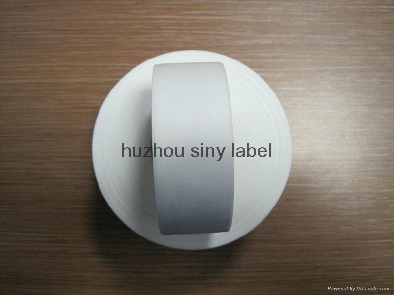 poly cotton label for printing 