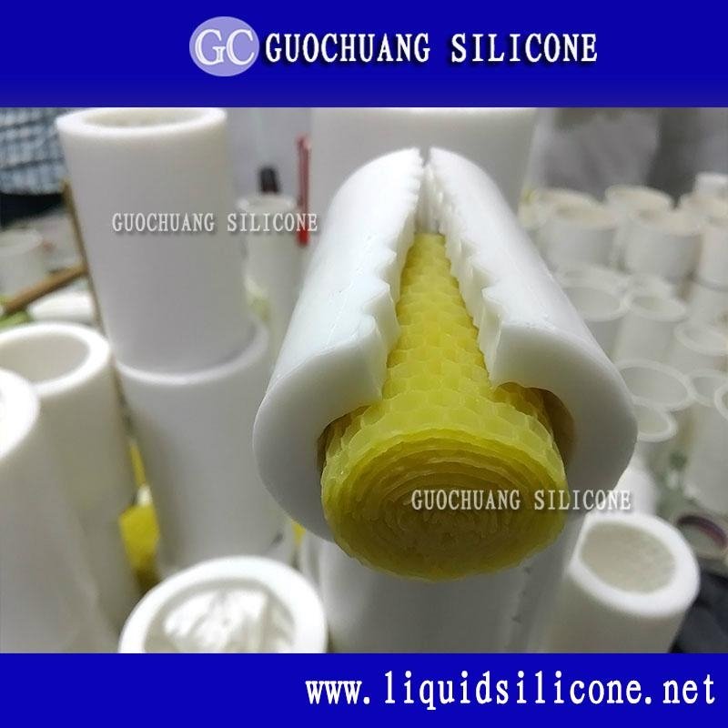 Liquid silicone rubber for candle mold making 2