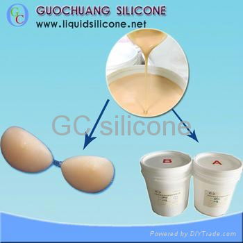 Platinum cure soft liquid rubber for artificial silicone bra 3