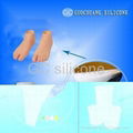 skin safe rtv2 liquid silicone for Prostheses foot casting 4