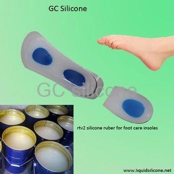 good quality rtv2 liquid silicone gel for machine injection healthy Insole 2