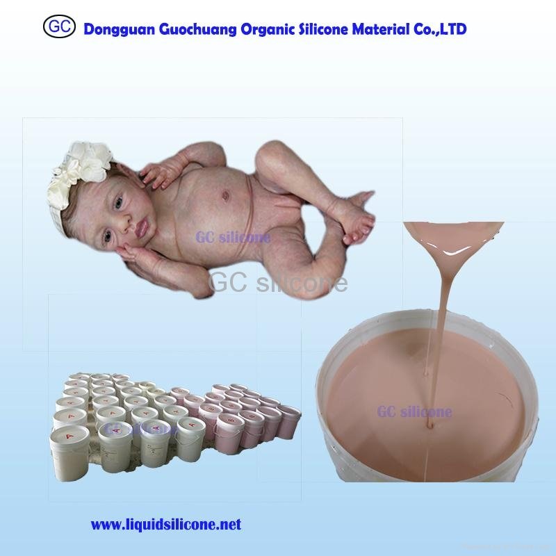 medical grade silicone rubber for reborn baby doll making 3