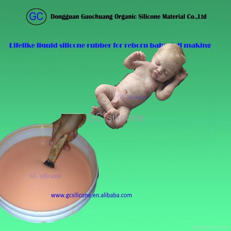 medical grade silicone rubber for reborn baby doll making 4