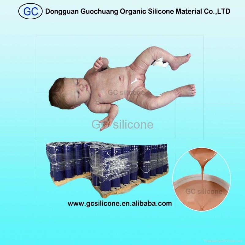 medical grade silicone rubber for reborn baby doll making 5