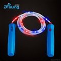 2015 OEM and ODM produce Bluuing brand led speed jump ropes&glow jump rope for  4