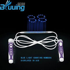 2015 World Premiere counting jump rope& digital jump rope& led jump rope