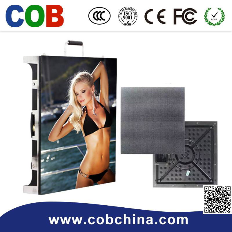 advertising video message led display board P6 SMD light led screen 3