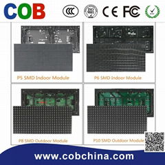 P7.62 indoor full color led display module