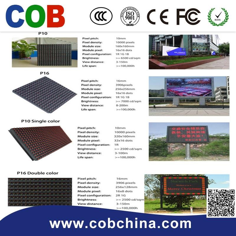 P7.62 indoor full color led display module 5