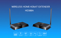 HD388A Long Range Wireless HDbitT HDMI AV Extender Video Transmitter 200 Meters