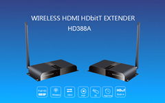 HD388A Long Range Wireless HDbitT HDMI AV Extender Video Transmitter 200 Meters