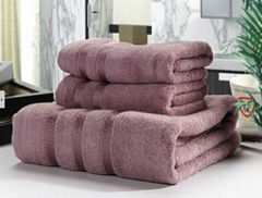 Wholesale High Quality Dobby 100% Cotton Bath Towel, 5 Star Hotel Bath Towel