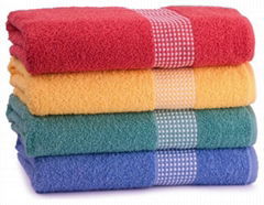 Wholesale High Quality Dobby 100% Cotton Bath Towel, 5 Star Hotel Bath Towel