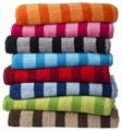 High Quality 100% cotton jacquard bath towel