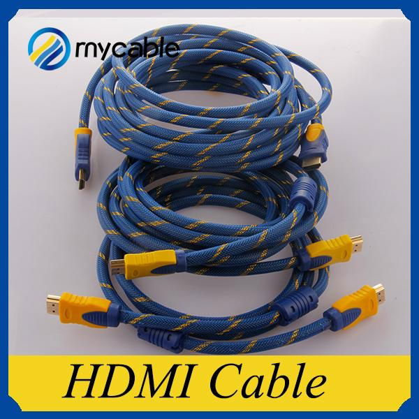 2015 New HDMI cable 2.0 with 24k Gold plated and Full 1080P support 3D  3