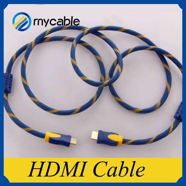 2015 New HDMI cable 2.0 with 24k Gold plated and Full 1080P support 3D  2