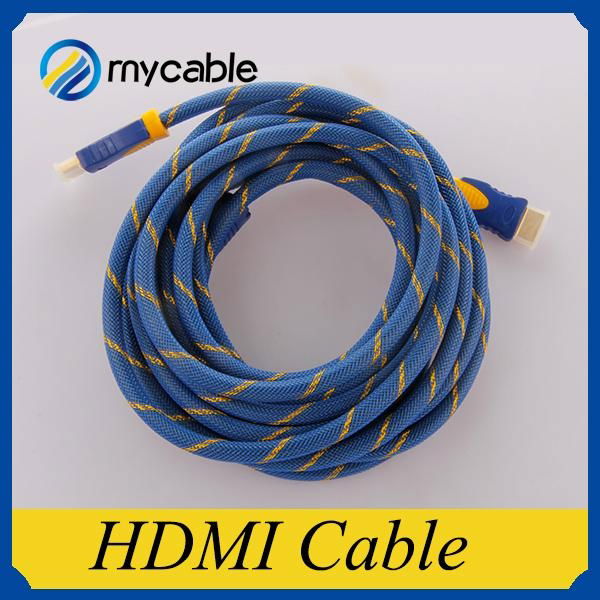 High quality HDMI cable 2.0 with 24k Gold plated and Full 1080P support 3D 