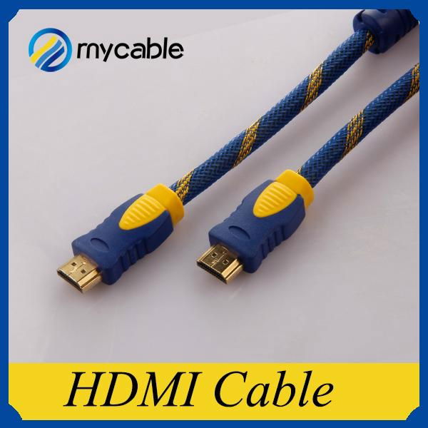 High quality HDMI cable 2.0 with 24k Gold plated and Full 1080P support 3D  2