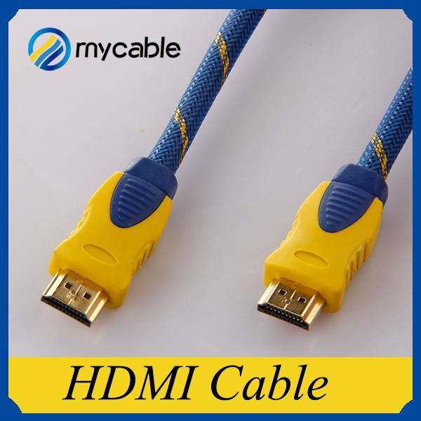 High quality HDMI cable 2.0 with 24k Gold plated and Full 1080P support 3D  4
