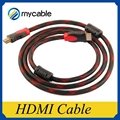 China 24k Gold plated connector 1080P HDMI Cable 1.4 3